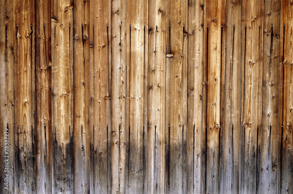Fototapeta premium Bretterwand