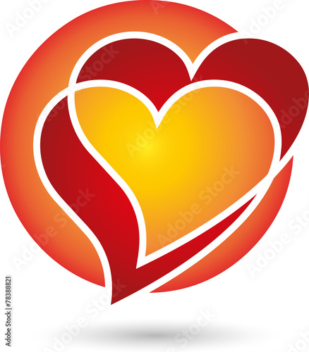 Logo, Herz, Herzchen, heart, Kugel