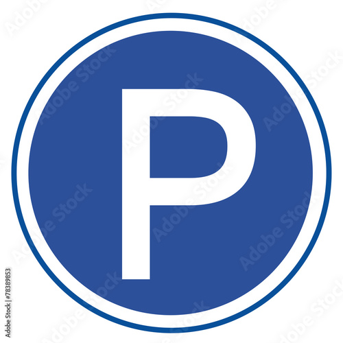 Parking sign