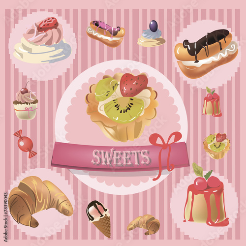 set of deserts