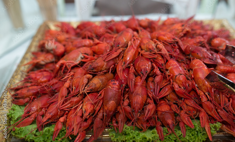 Red cooked crayfish Red cooked crayfish