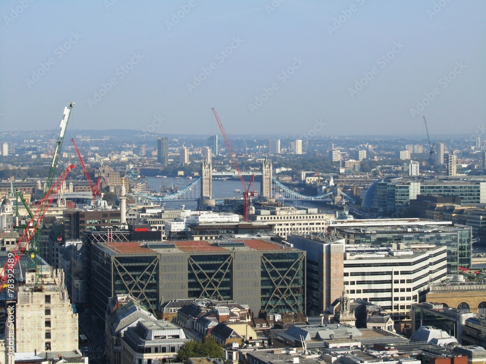 Panoramablick auf London - England - UK