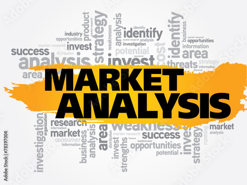 Market Analysis business concept word cloud