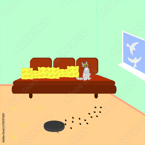 Robot vacuum cleaner
