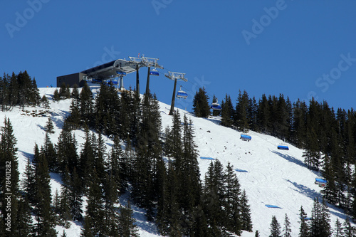 Ski Winterlandschaft Saalbach-Hinterglemm photo