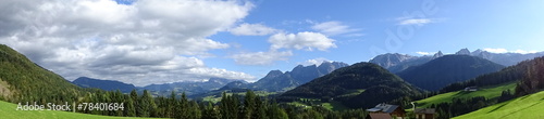 Panorama Tennengebirge Salzburger Land © traveldaniel