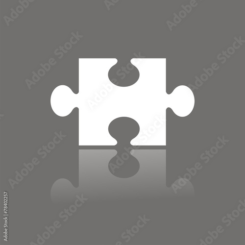 Icono rompecabezas FO reflejo