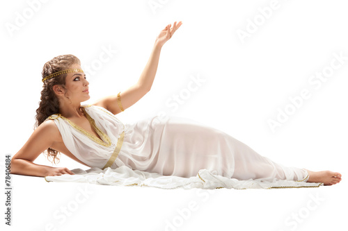 Classical Greek Goddess in Tunic