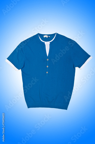 Wallpaper Mural Male t-shirt isolated on the white background Torontodigital.ca