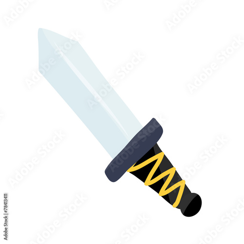 sword isolated illustration