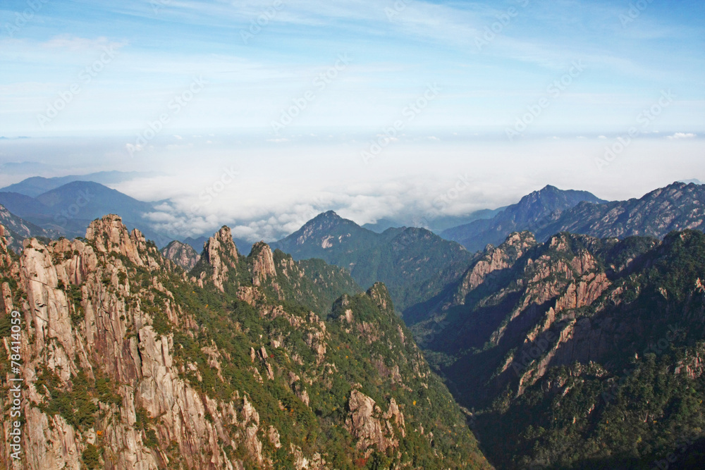 mountain Huang, China