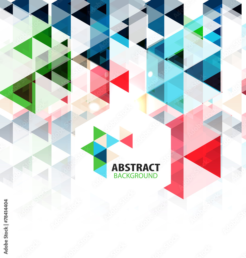 Geometric abstract polygonal background Geometric abstract polygonal background
