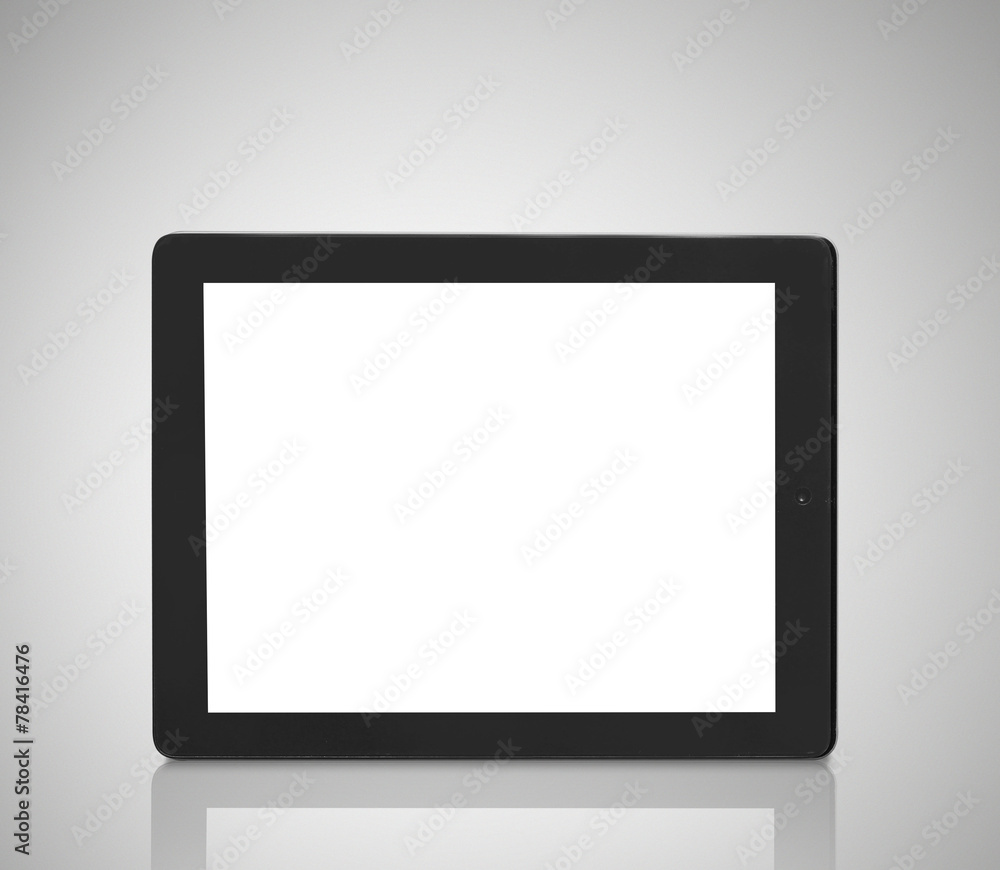 Black abstract tablet Black abstract tablet