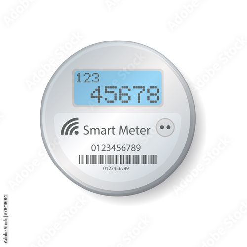 Smart meter illustration