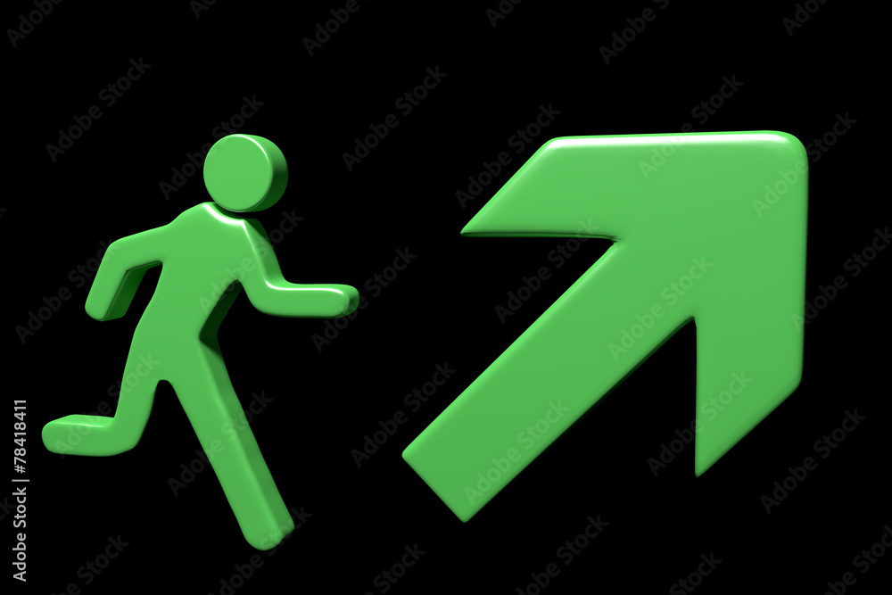 man running 3d man running 3d