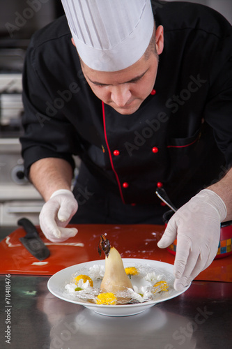 preparing food