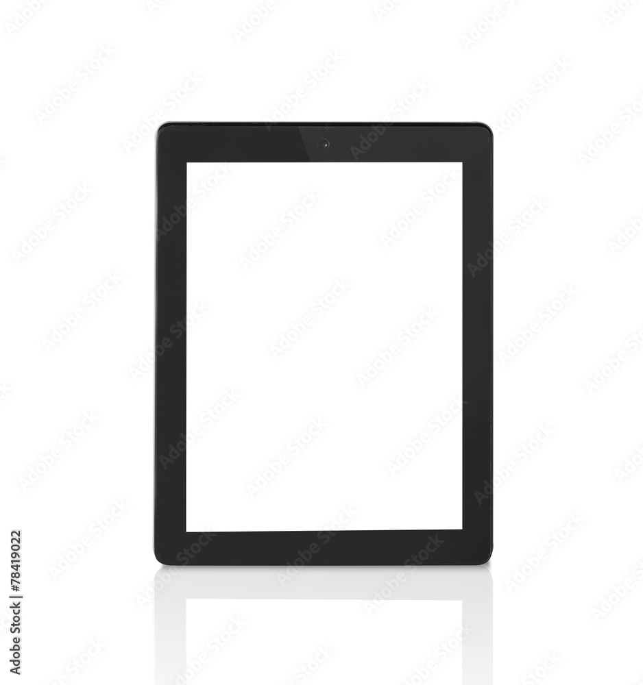 Black abstract tablet Black abstract tablet