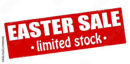 Easter sale limited stock