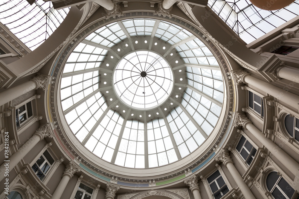 Dome of the passage in The Hague Dome of the passage in The Hague