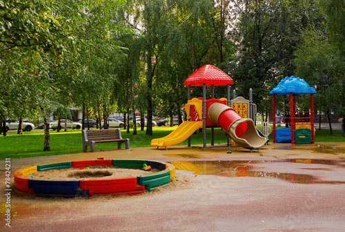 Playground in park