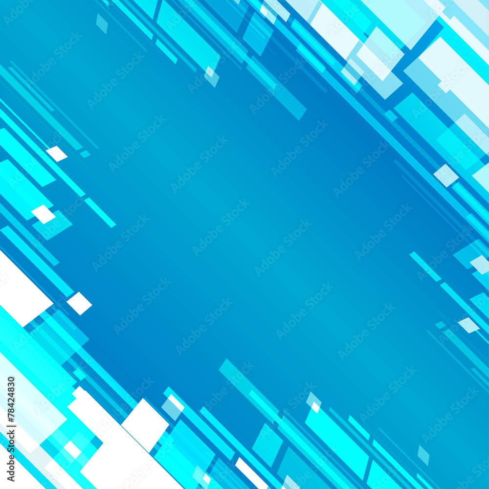 Blue abstract perspective background Blue abstract perspective background