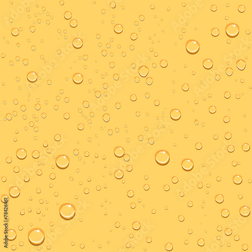 Transparent drop beer seamless background