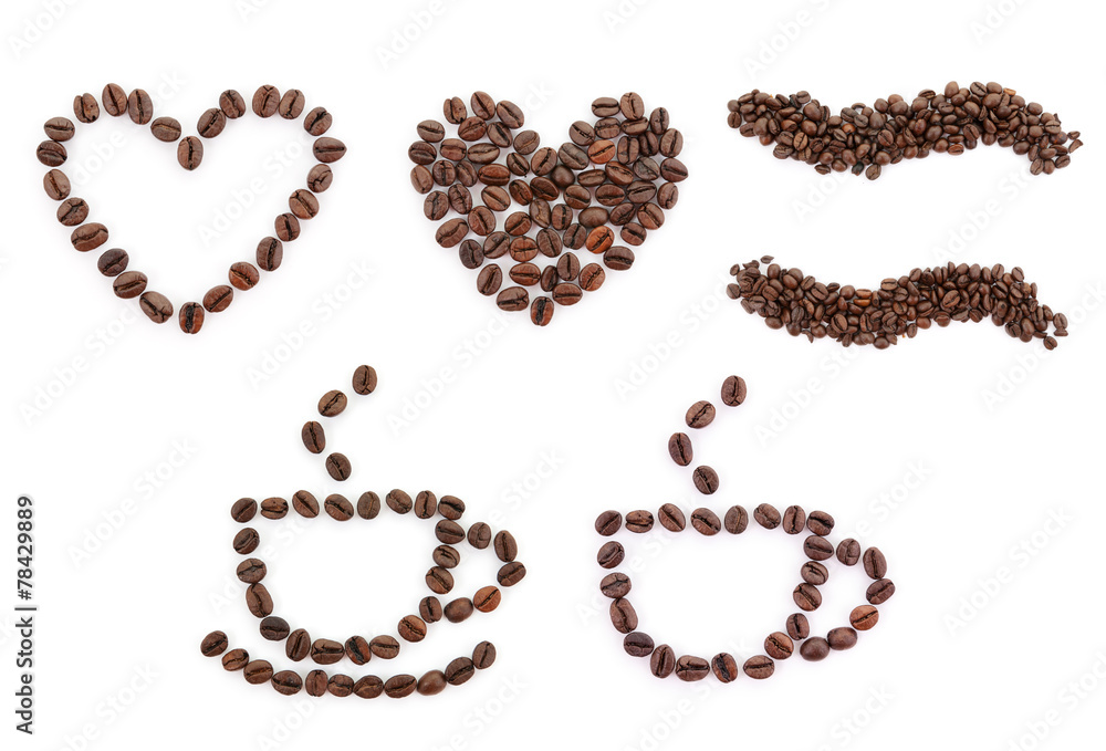 Coffee icons set Coffee icons set