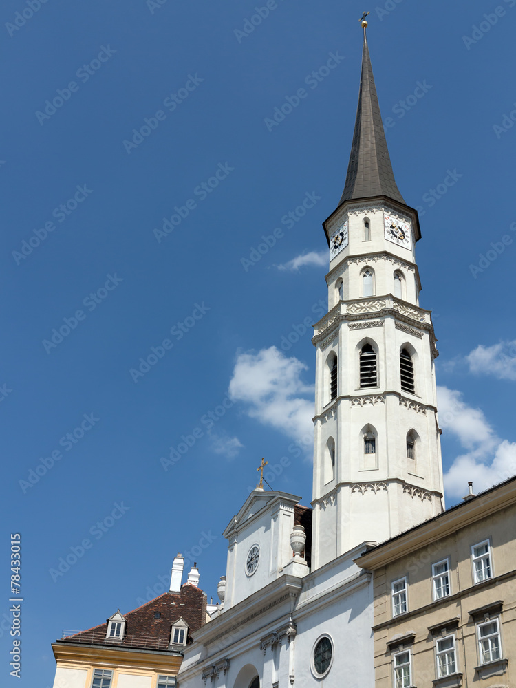 Turm der Michaelerkirche, Michaelerplatz Wien