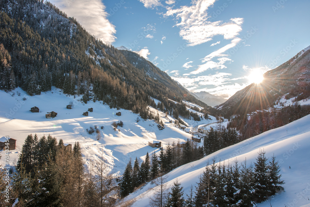 Obraz premium ISCHGL VIEW