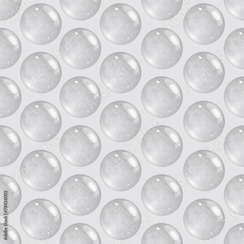 Bubbles seamless background