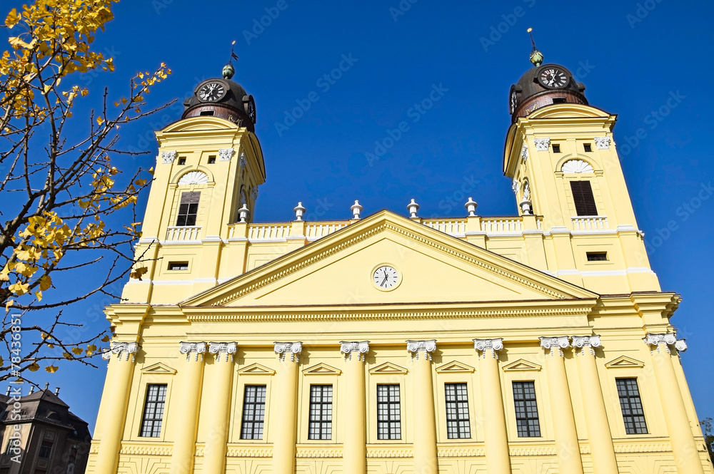 Building of the Great Church, Debrecen city, Hungary