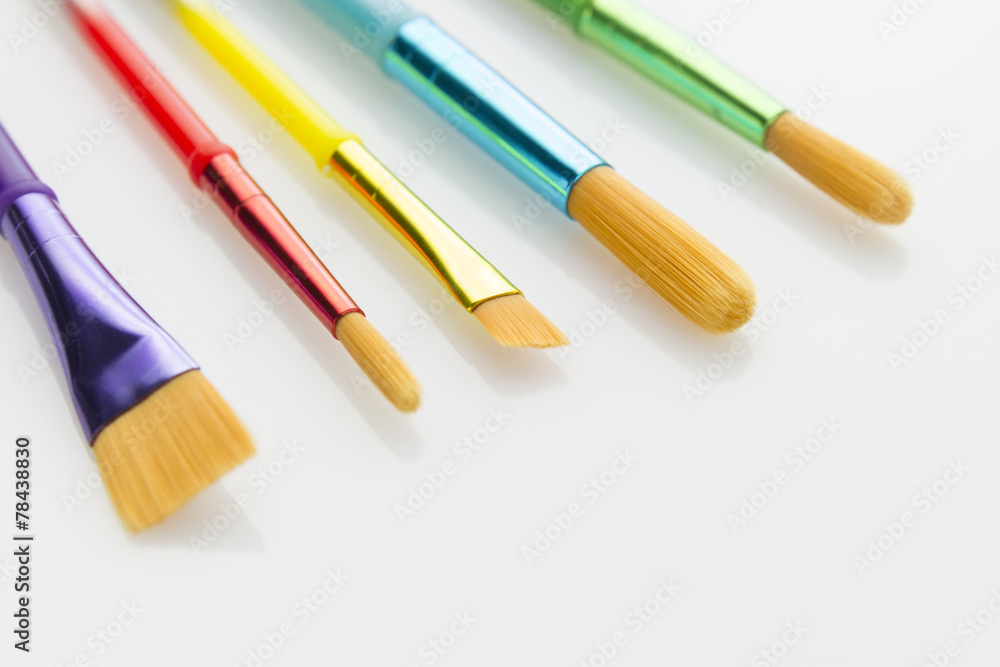 Fototapeta premium colorful paintbrush