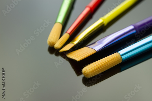 colorful paintbrush