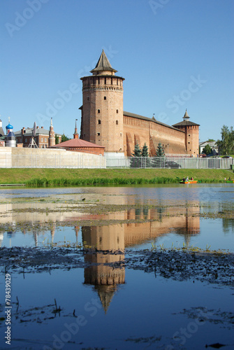 Marina tower of Kolomna Kremlin, Russia