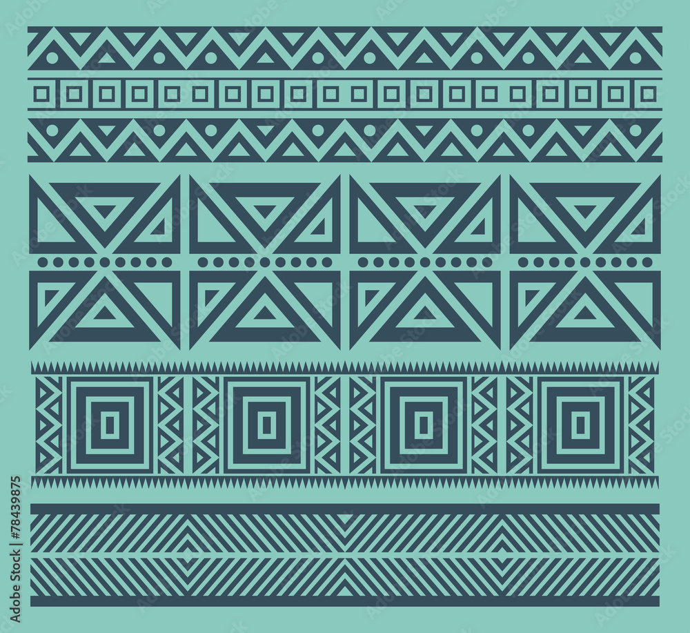Ethnic Tribal Seamless Pattern Ethnic Tribal Seamless Pattern