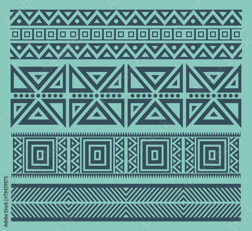 Ethnic Tribal Seamless Pattern