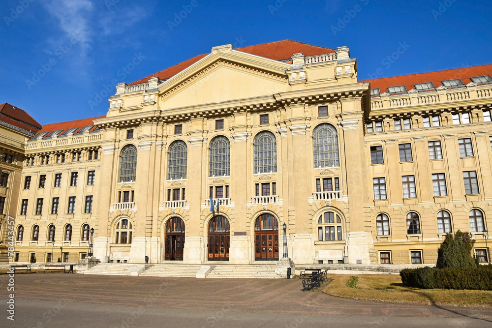 Main building of the Debrecen University, Hungary