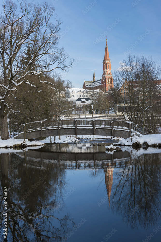 Zwiesel - Winter im Stadtpark