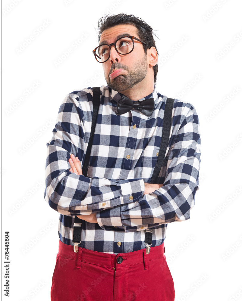 Posh boy having doubts Posh boy having doubts