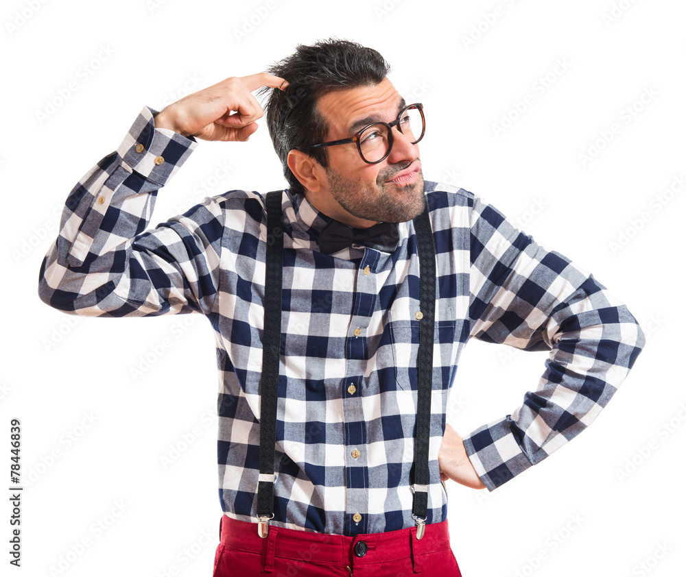 Posh boy having doubts Posh boy having doubts