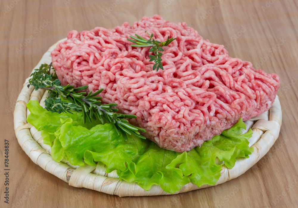 Raw minced meat Raw minced meat