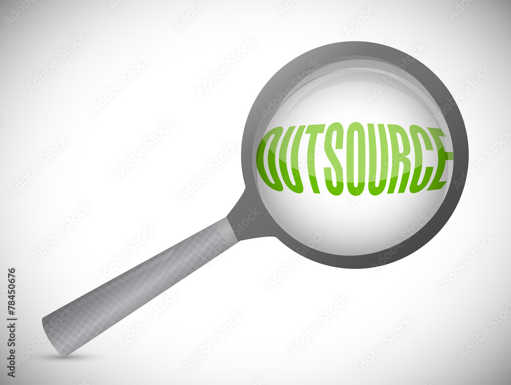 outsource magnify glass illustration design outsource magnify glass illustration design
