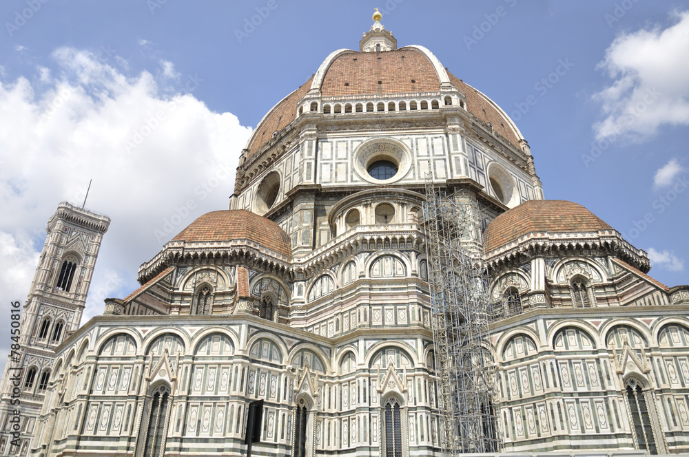 Fototapeta premium Basilica di Santa Maria del Fiore in Florence, Italy