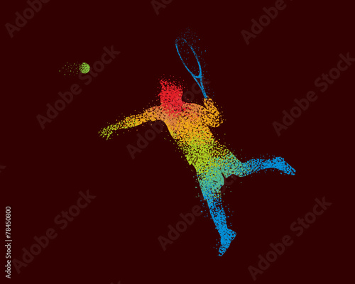 Tennis Art 6 Dark