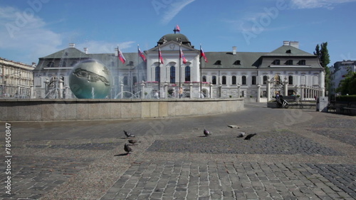 Presidential palace in Bratislava
