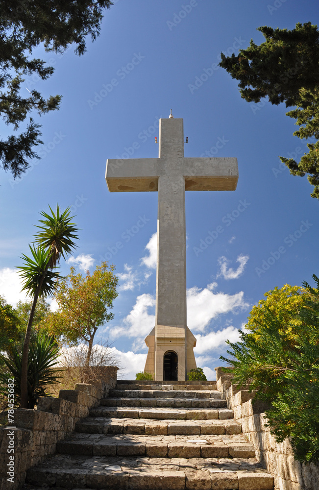 Cross at Ialyssos Monastery Rhodes