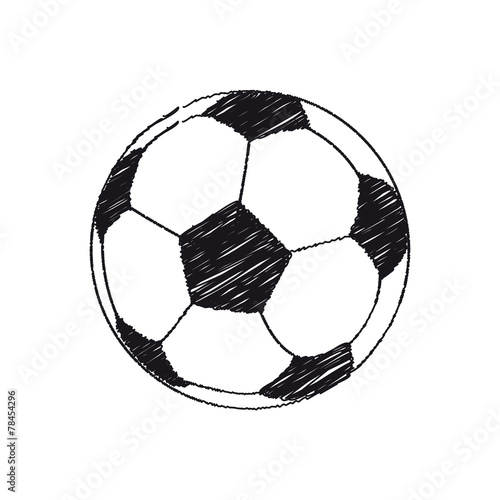 Pallone da Calcio scarabocchio