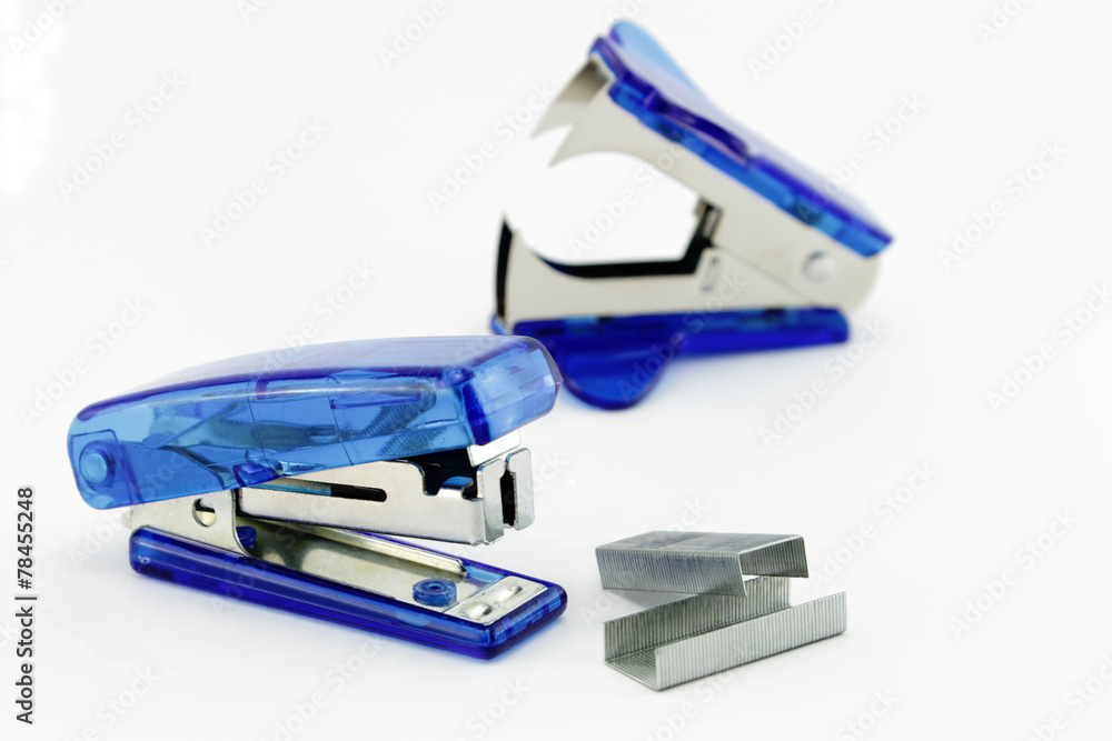 Stapler and staples removed Stapler and staples removed