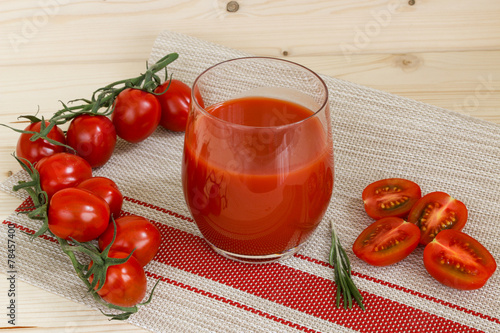 Tomato juice.