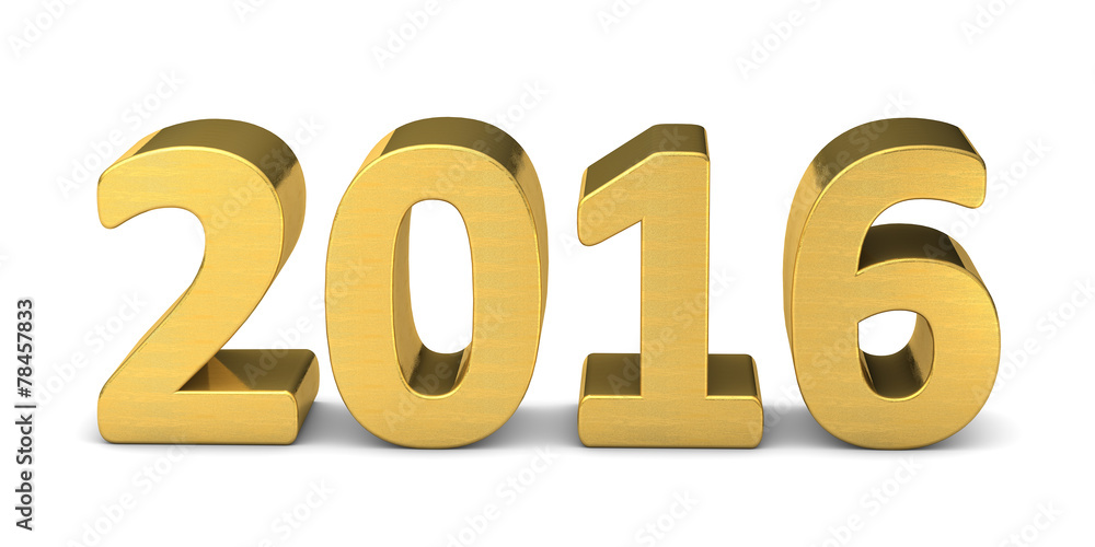 neues jahr new year text gold 2016 3D neues jahr new year text gold 2016 3D